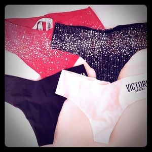 Victorias secret bundle thongs and cheeky panty